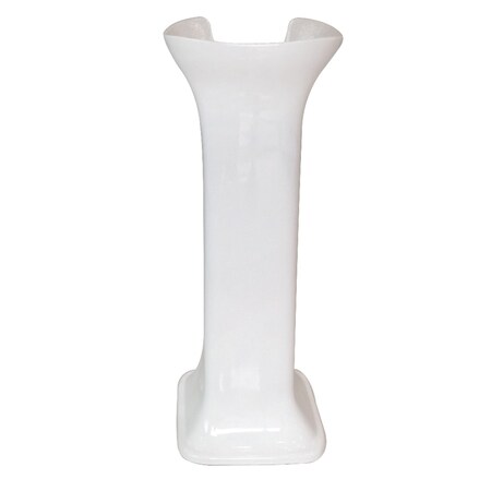 Kingston Brass VPB226P Ceramic Pedestal Sink Base (VPB2268), White VPB226P